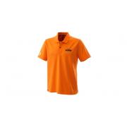 racing polo orange