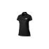 girls racing polo black