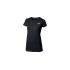 girls racing tee black