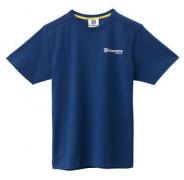 BASIC LOGO TEE BLUE XS
