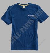 BASIC LOGO TEE BLUE XL