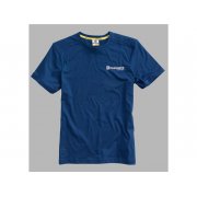 BASIC LOGO TEE BLUE XXL